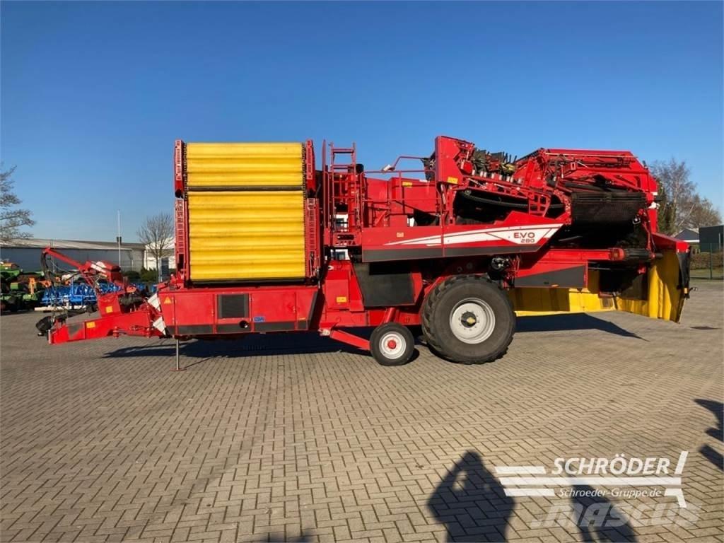 Grimme EVO 280 Kombajny ziemniaczane i kopaczki