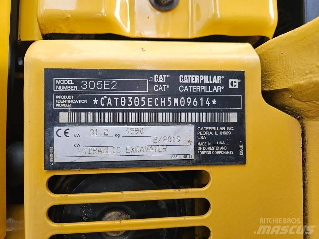 CAT 305 E2 Minikoparki