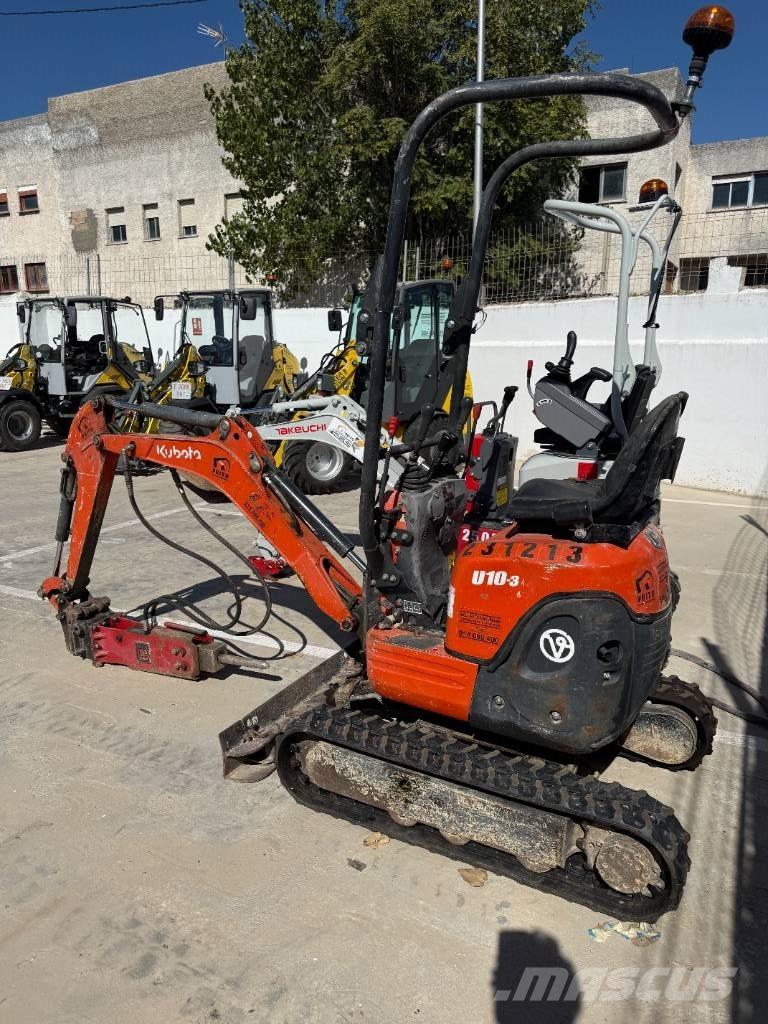 Kubota U 10-3 Minikoparki