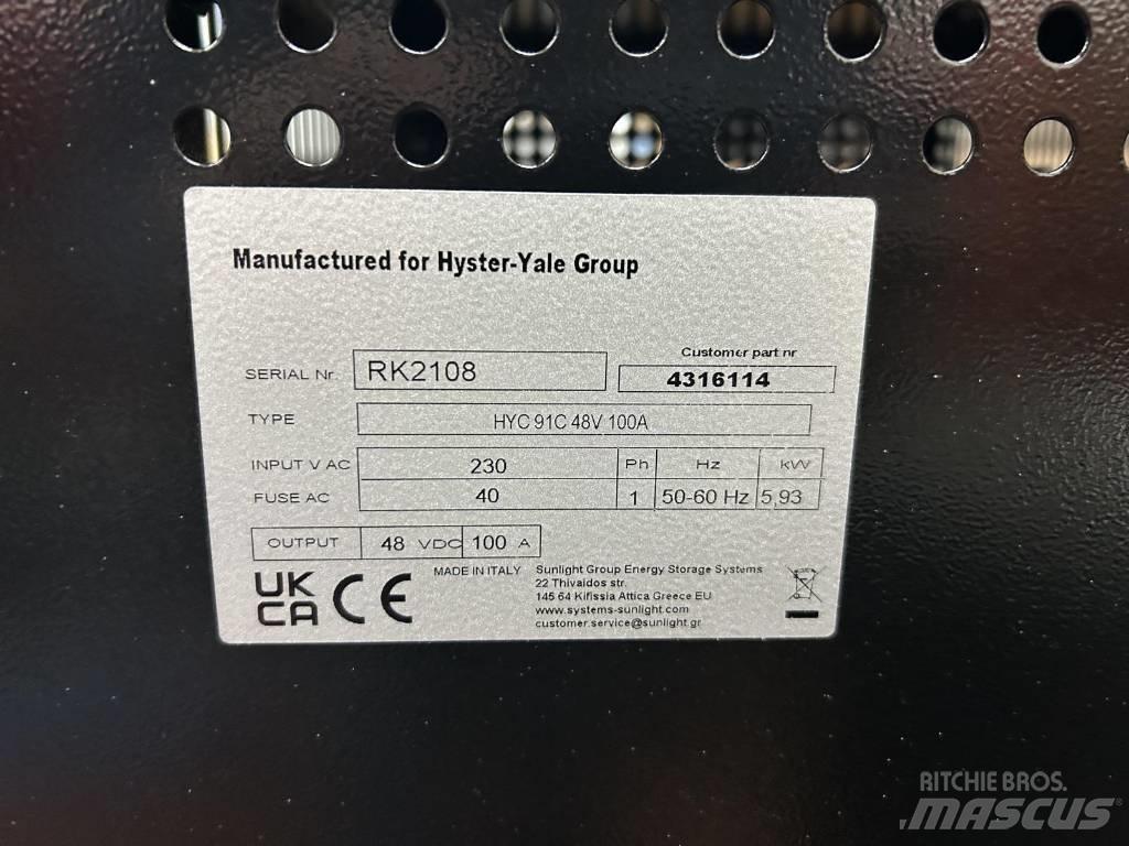 Hyster HYC 91C Ładowarki