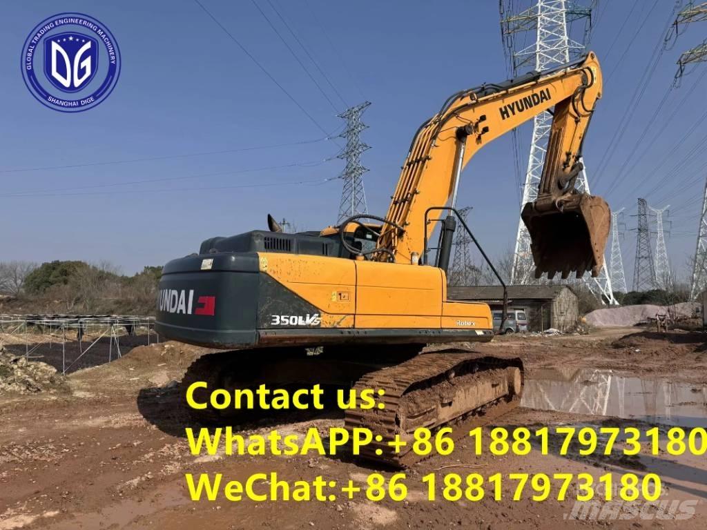 Hyundai R350LVS Koparki gąsienicowe