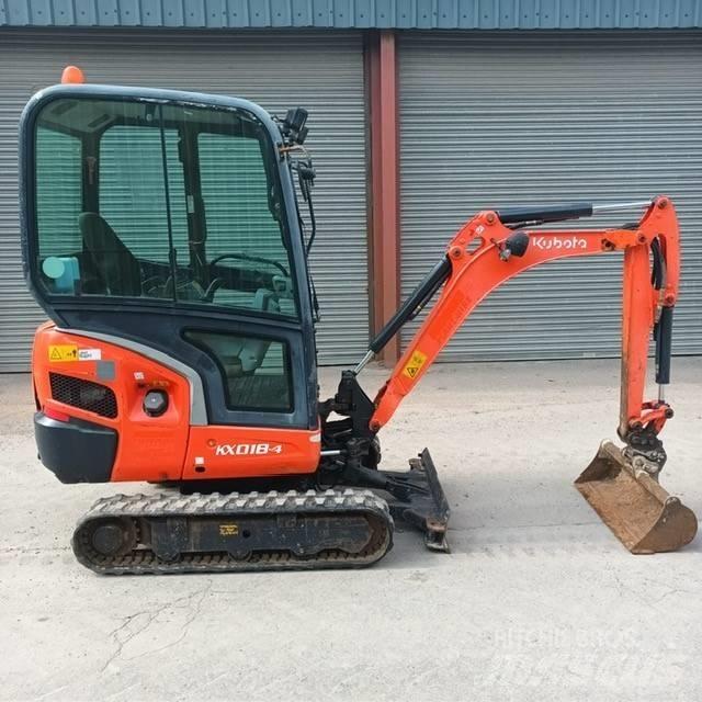 Kubota KX 018-4 Minikoparki