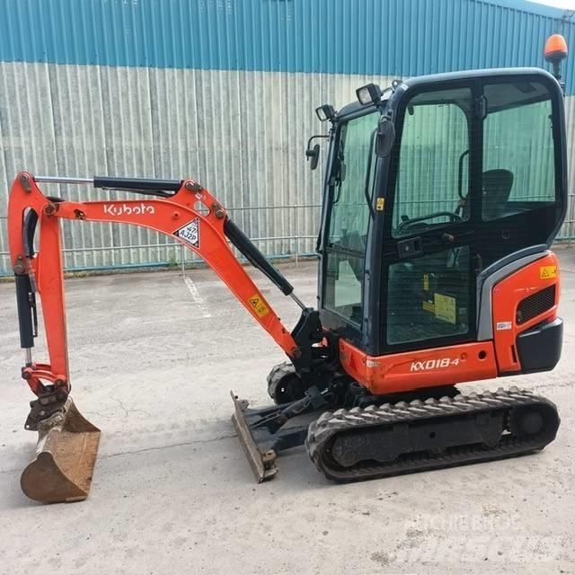 Kubota KX 018-4 Minikoparki