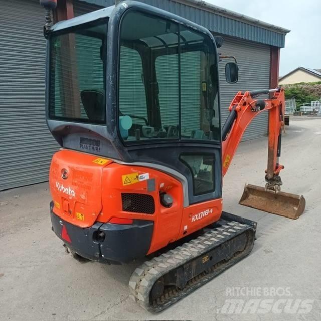 Kubota KX 018-4 Minikoparki