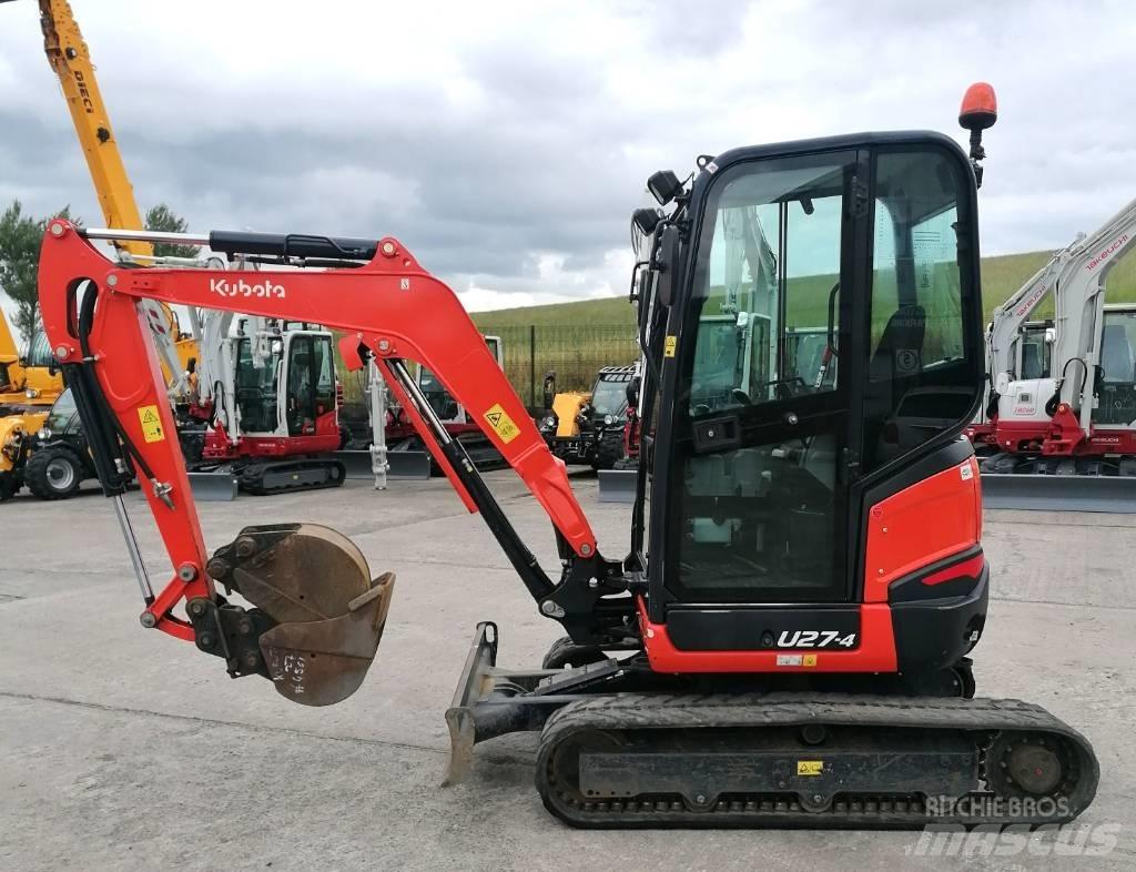 Kubota U27-4 Minikoparki