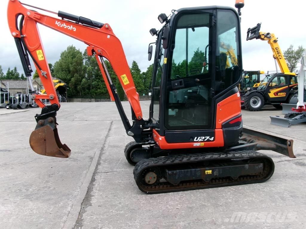 Kubota U27-4 Minikoparki