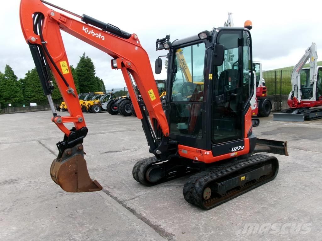 Kubota U27-4 Minikoparki