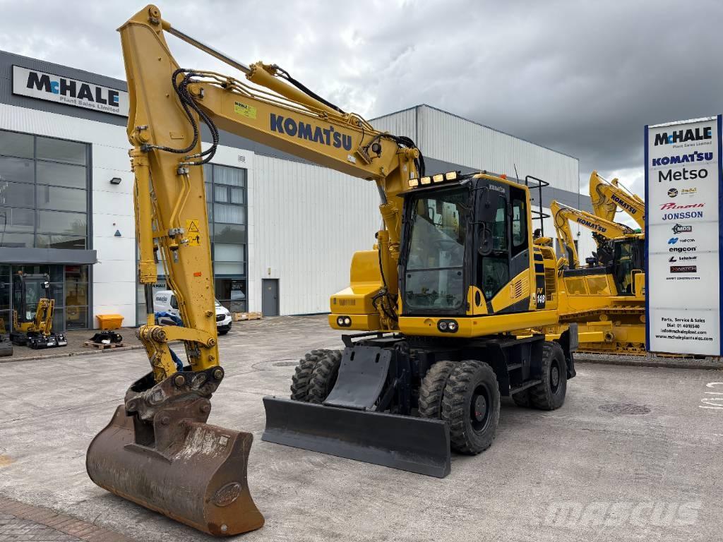 Komatsu PW148-11 Koparki kołowe