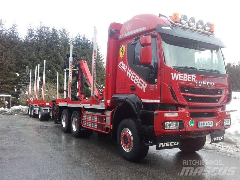 Iveco Trakker 450 Żurawie samochodowe
