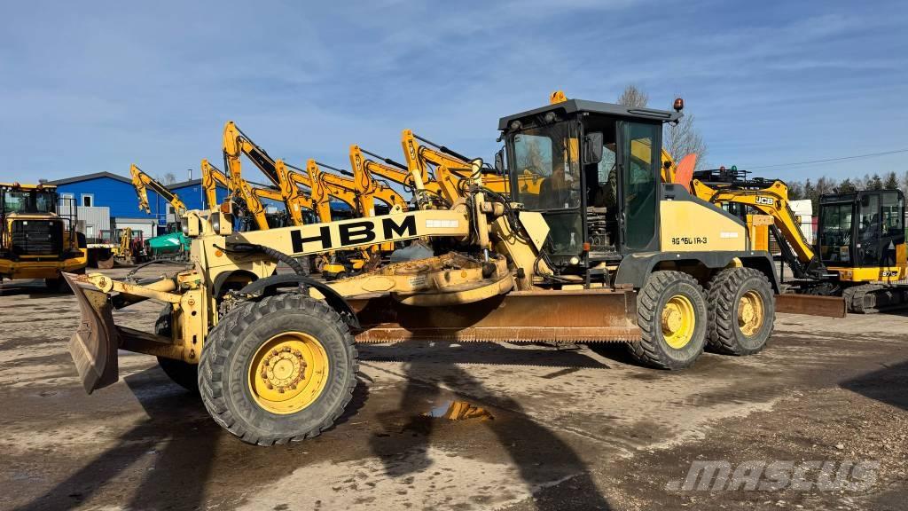 HBM-Nobas GB160TA-3 Równiarki