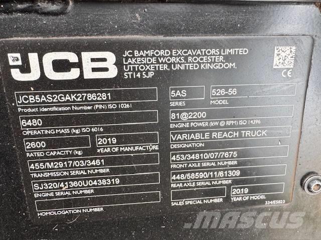 JCB 526-56 Agri Plus Ładowarki rolnicze