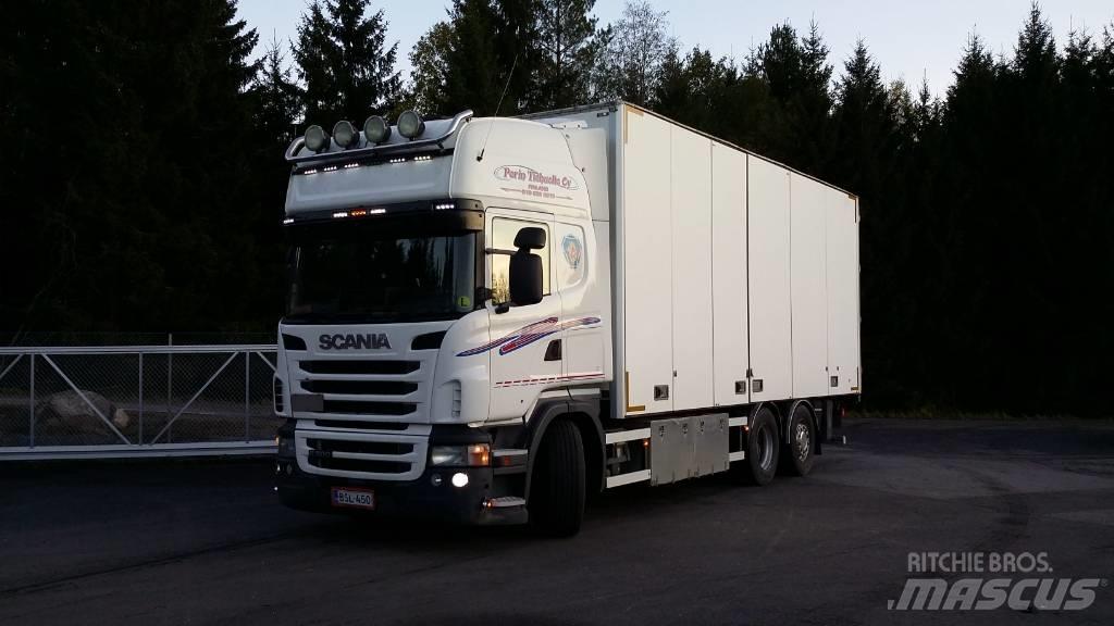 Scania R500 6x2 Samochody ciężarowe ze skrzynią zamkniętą