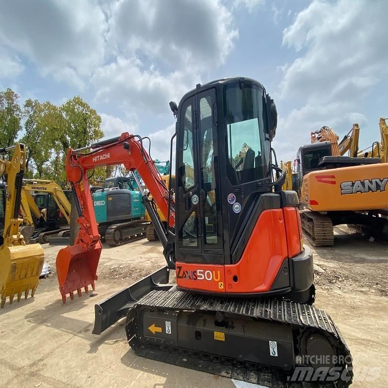 Hitachi ZX 50 U Minikoparki