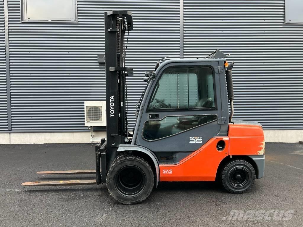 Toyota 52-8 FD JF 35 Wózki Diesla