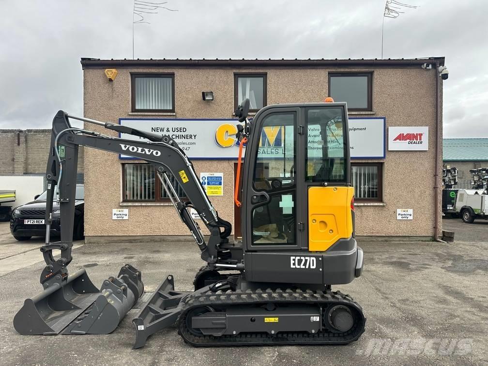 Volvo EC 27 D Minikoparki