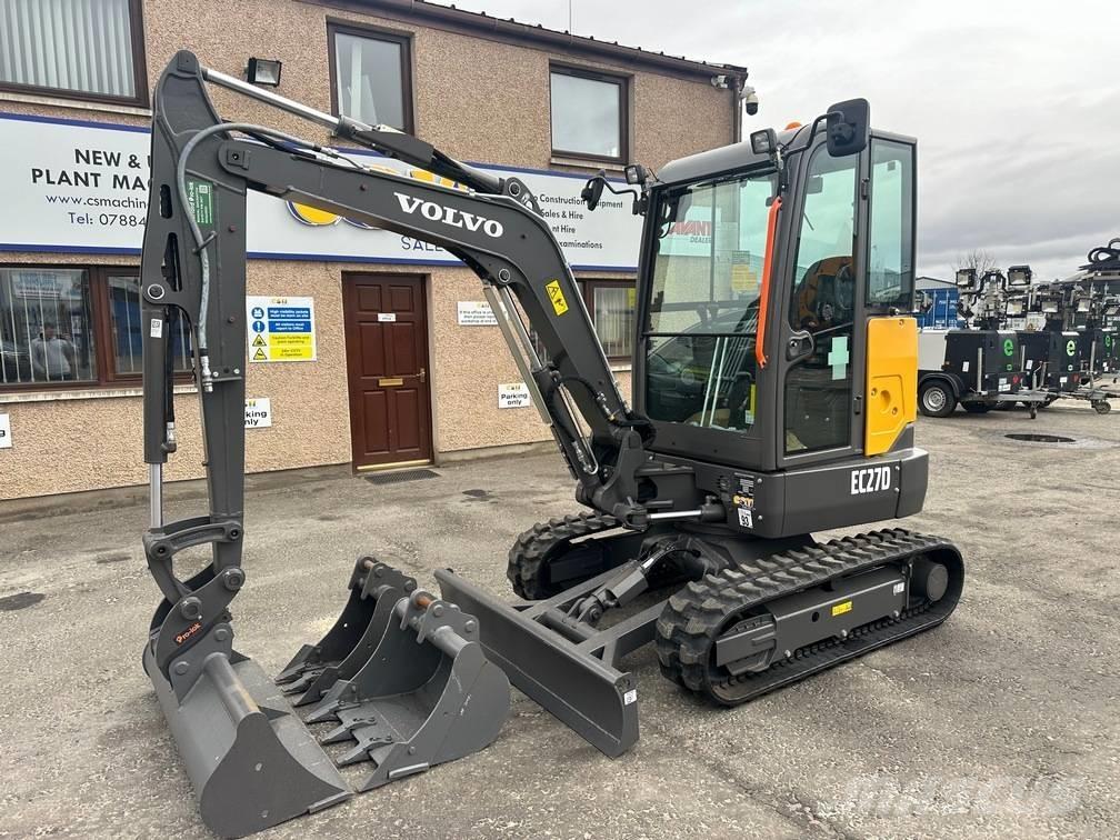 Volvo EC 27 D Minikoparki