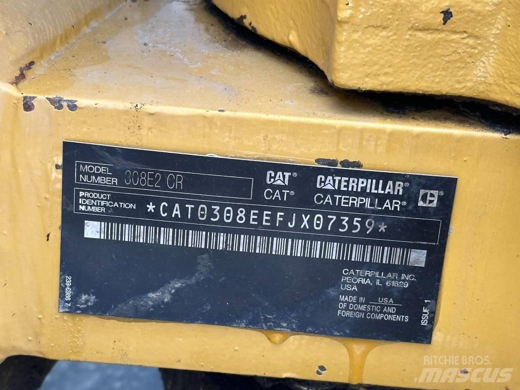 CAT 308 E 2 CR Midikoparki  7t - 12t
