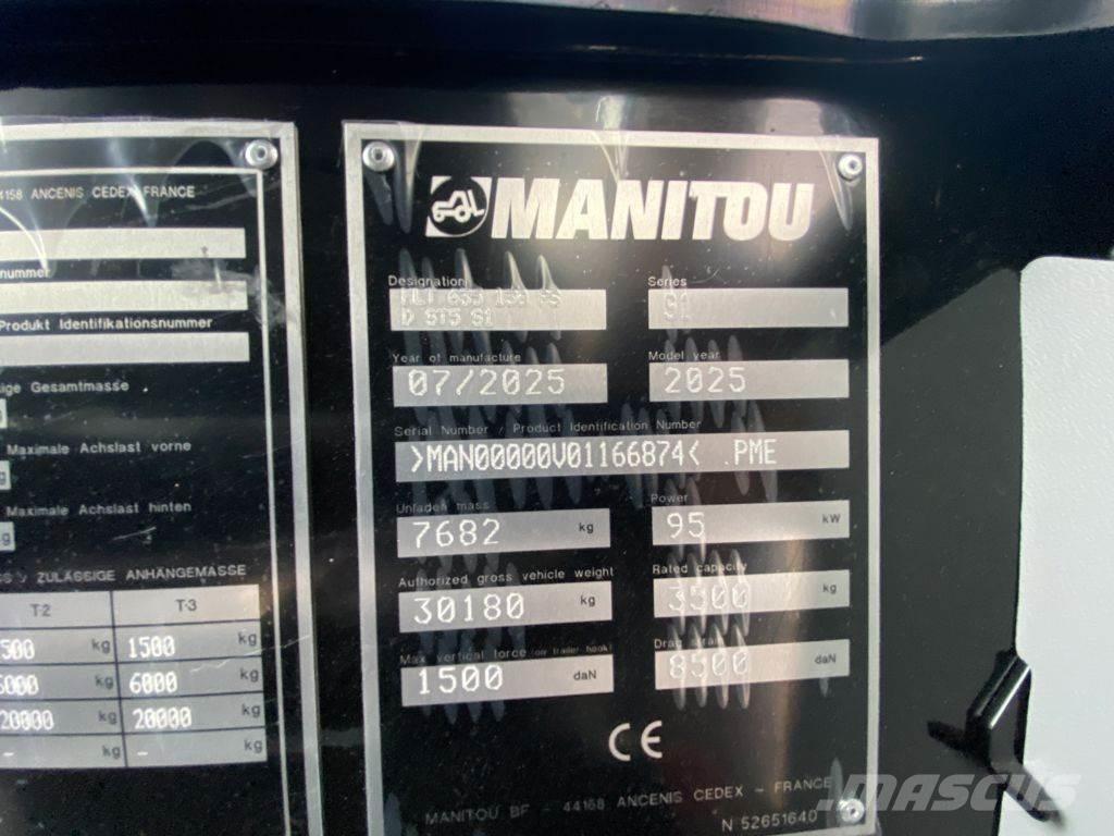 Manitou MLT635 Ładowarki teleskopowe