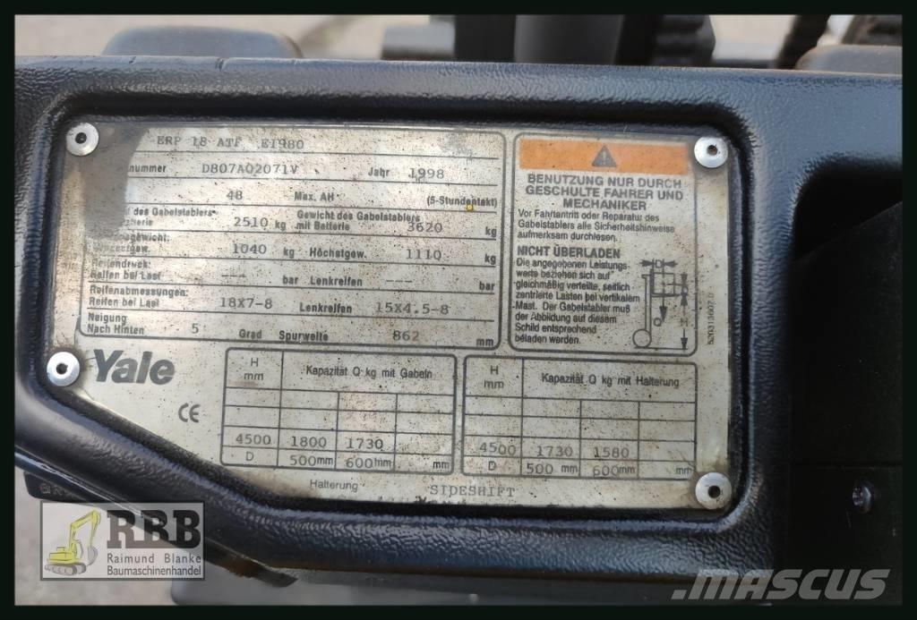Yale ERP 18 ATF Wózki elektryczne