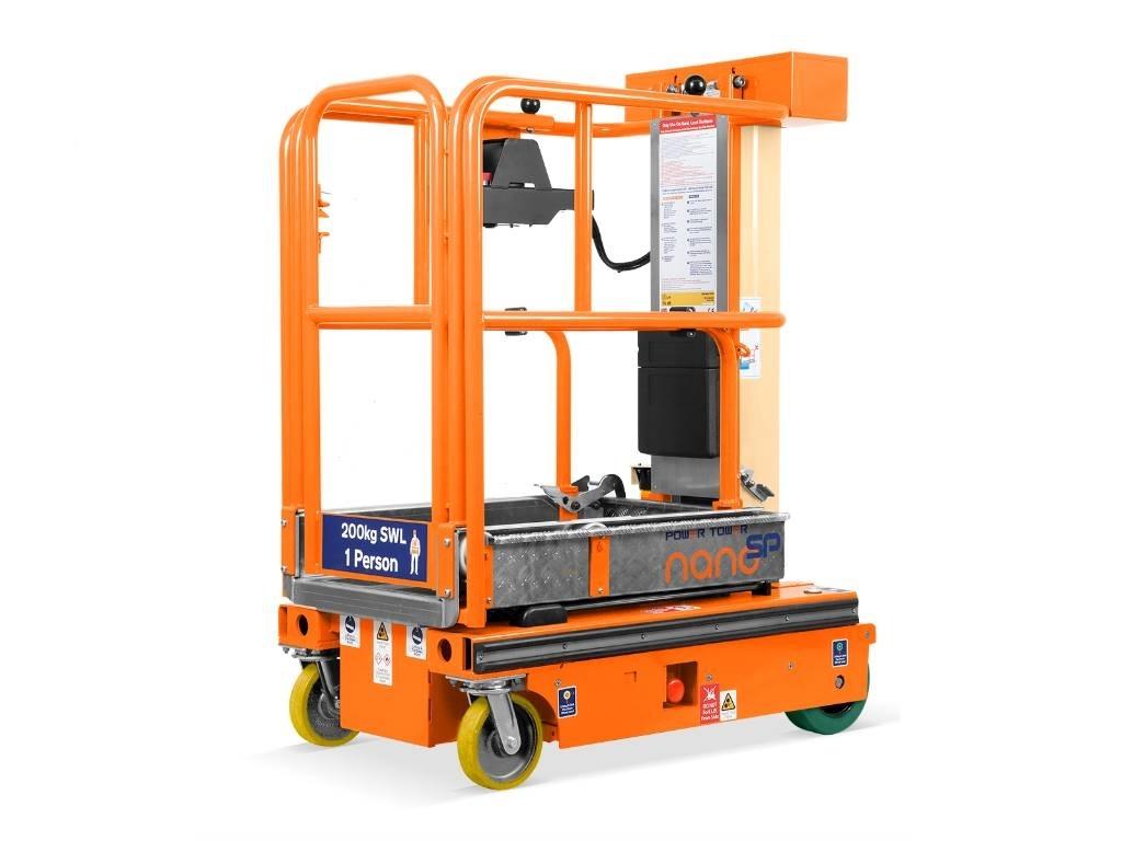 JLG Nano SP E Kompaktowe samojezdne wysięgniki podnośnikowe