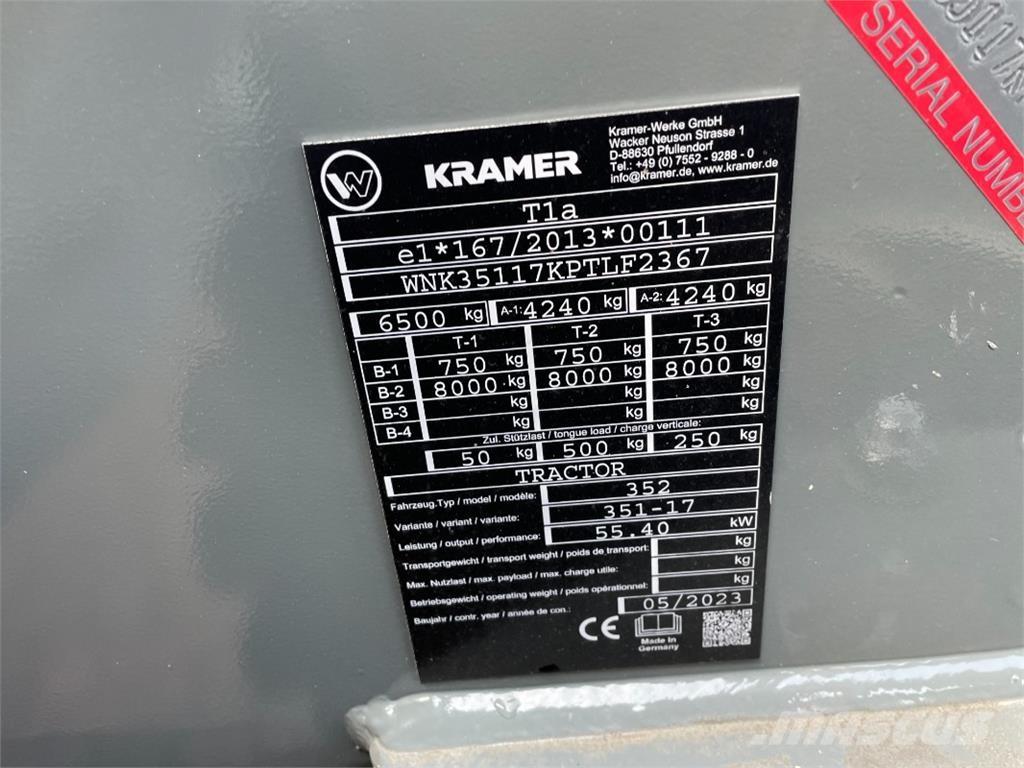 Kramer KL30.8T Ładowarki teleskopowe
