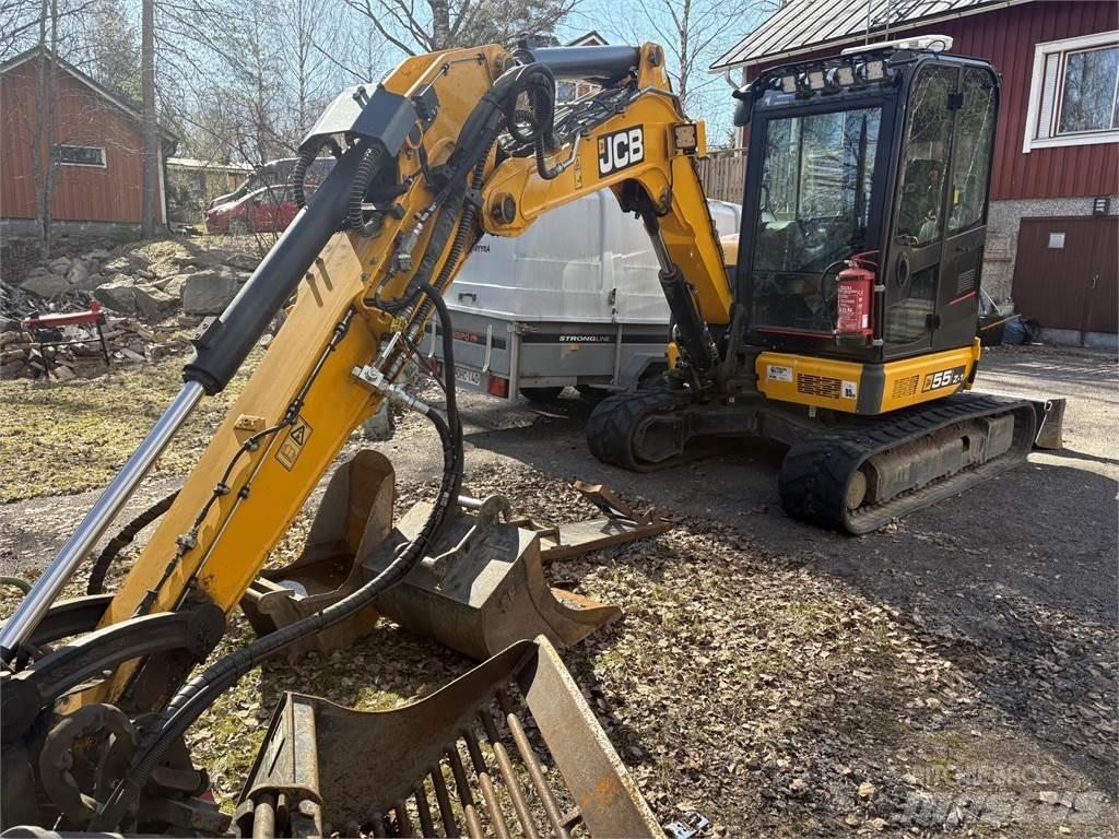JCB 55Z-1 T3 Koparki gąsienicowe