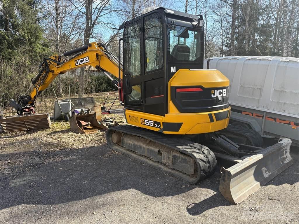 JCB 55Z-1 T3 Koparki gąsienicowe