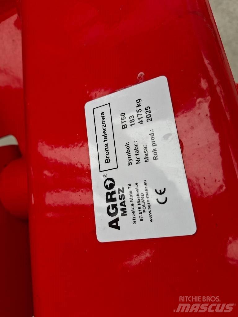 Agro-Masz BT50H Brony talerzowe