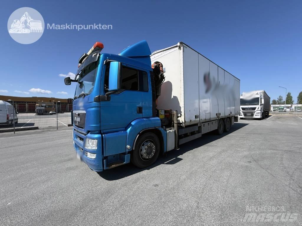 MAN TGS 26.440 BL Żurawie samochodowe