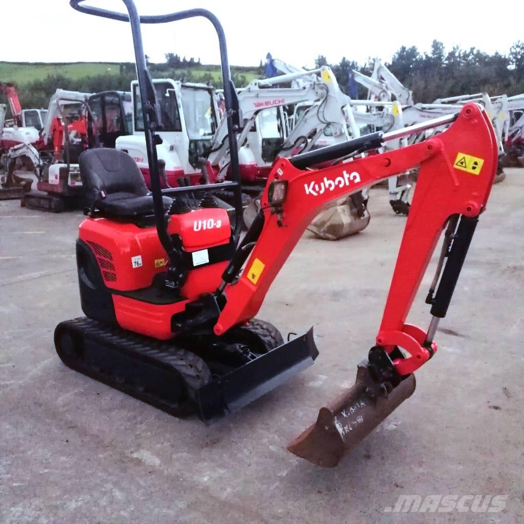 Kubota U 10-3 Minikoparki