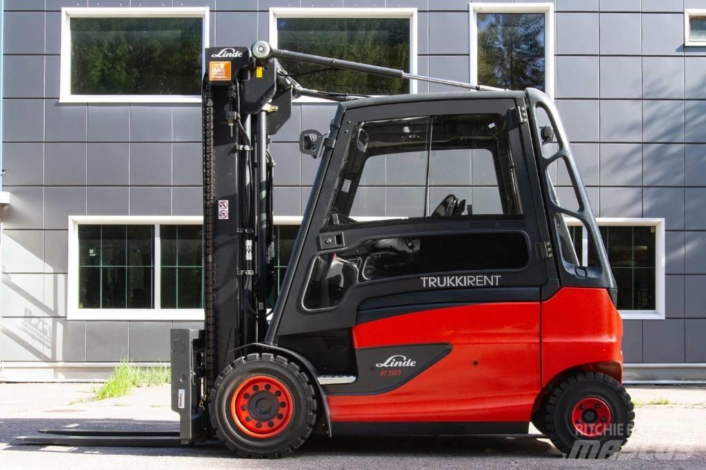 Linde E50HL-01 Wózki elektryczne