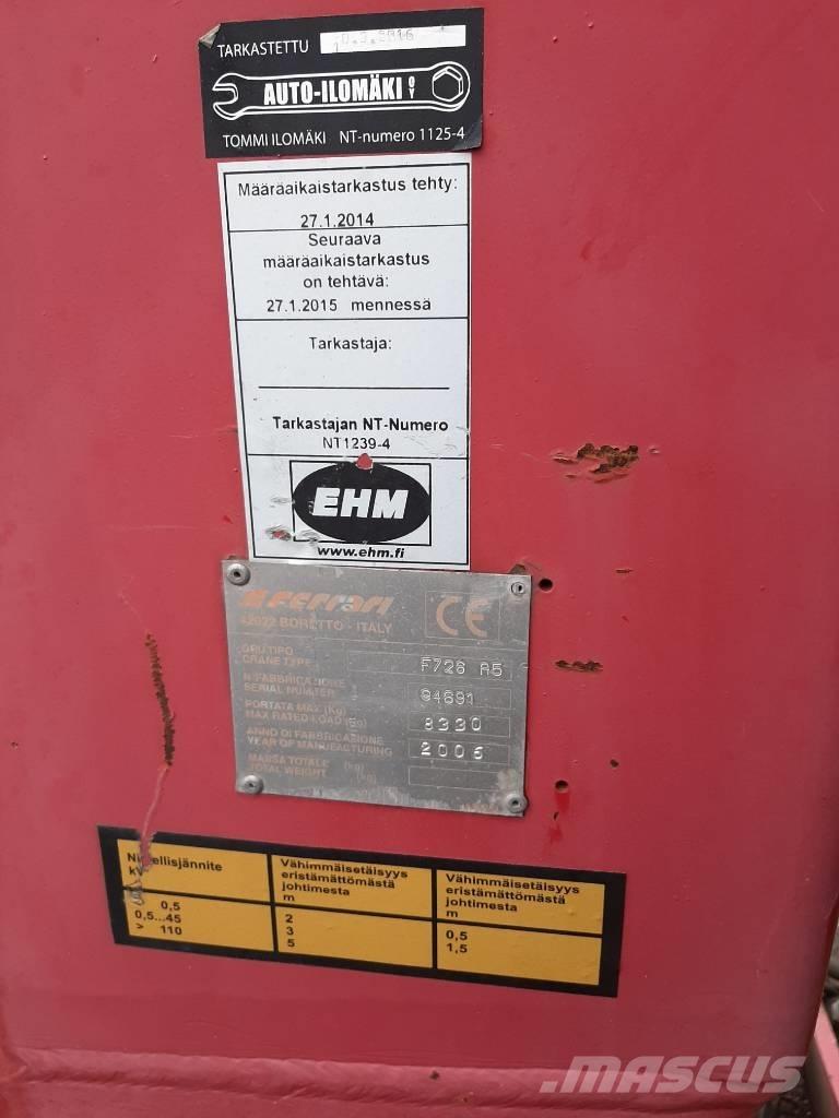 Scania R 124 Żurawie samochodowe