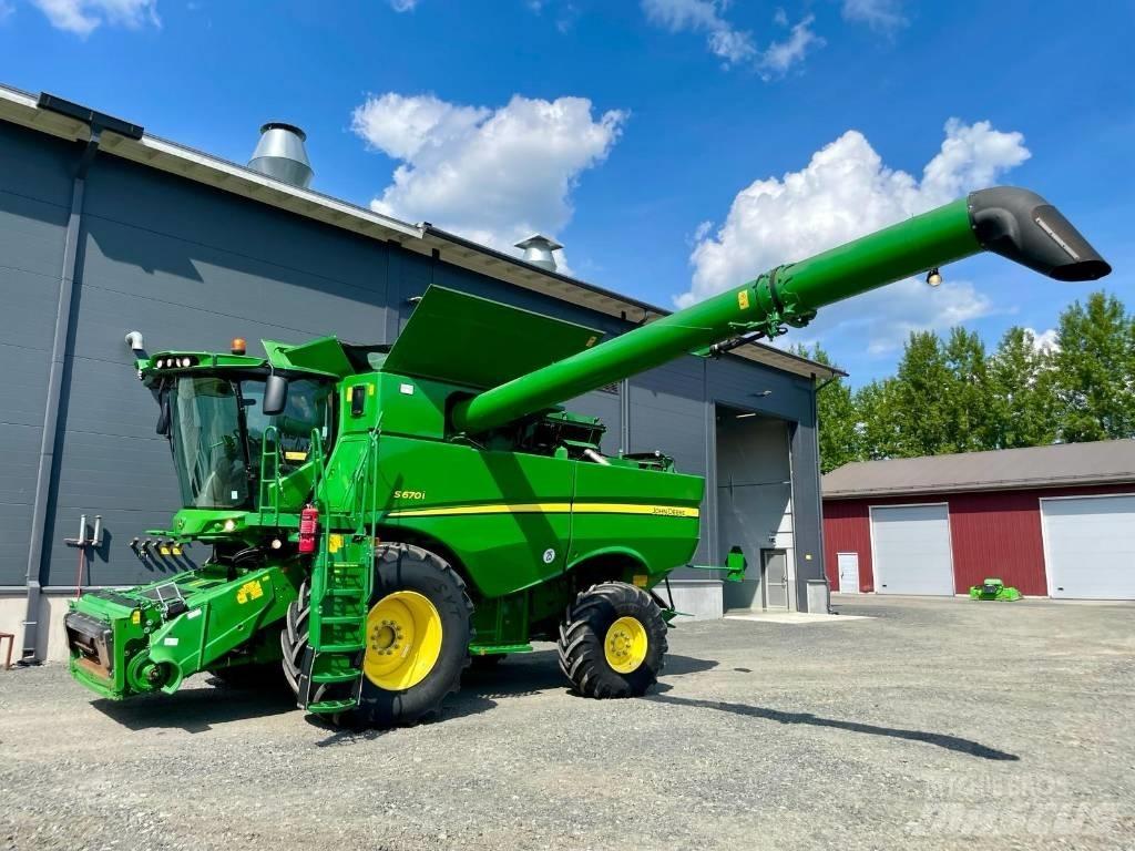 John Deere S 670 i Kombajny zbożowe