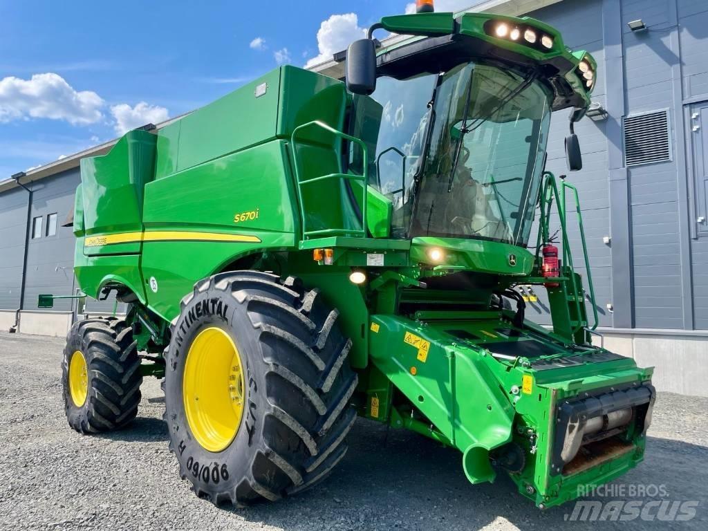 John Deere S 670 i Kombajny zbożowe