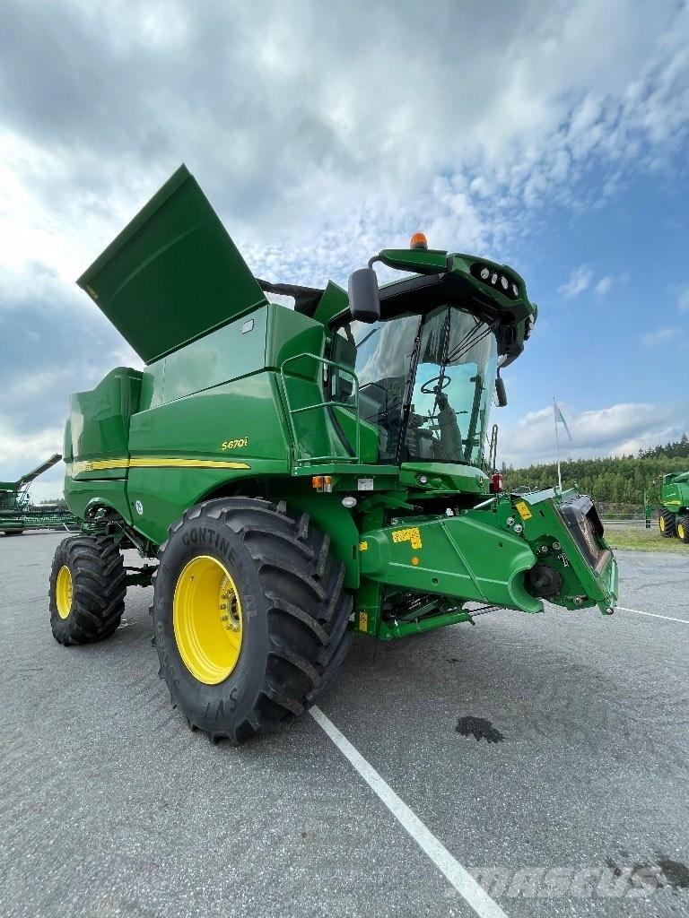John Deere S670i Kombajny zbożowe