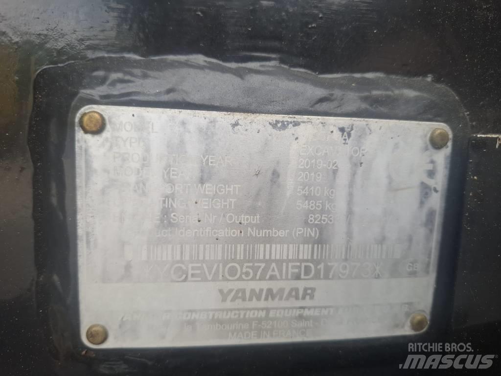 Yanmar Vio 57-6A Minikoparki