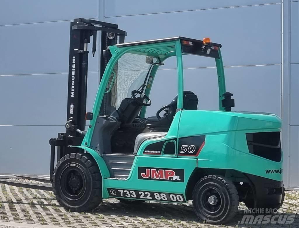 Mitsubishi FD50NT Wózki Diesla