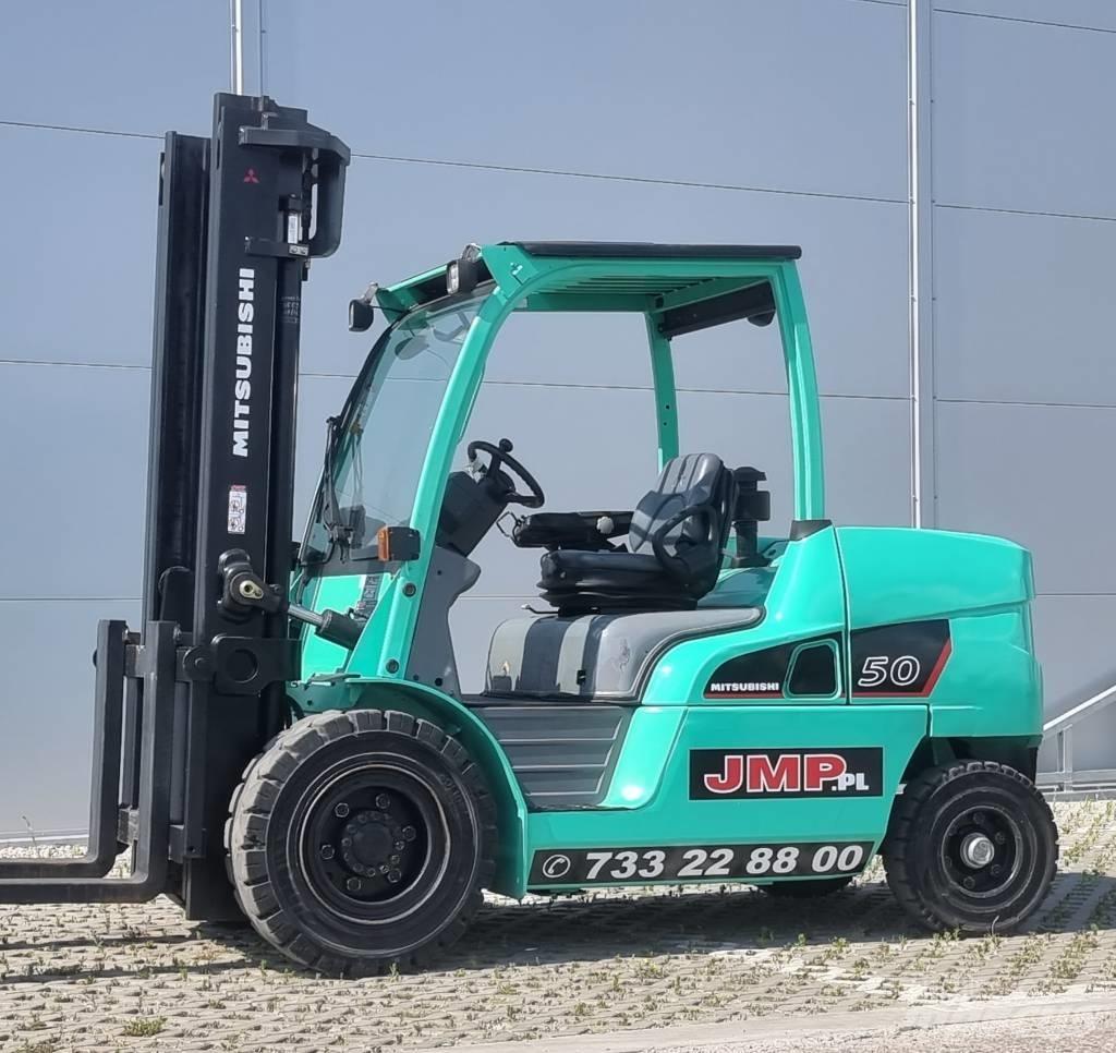 Mitsubishi FD50NT Wózki Diesla