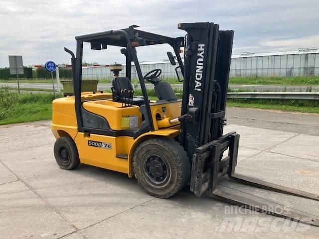 Hyundai 50 DA-7 E Wózki Diesla