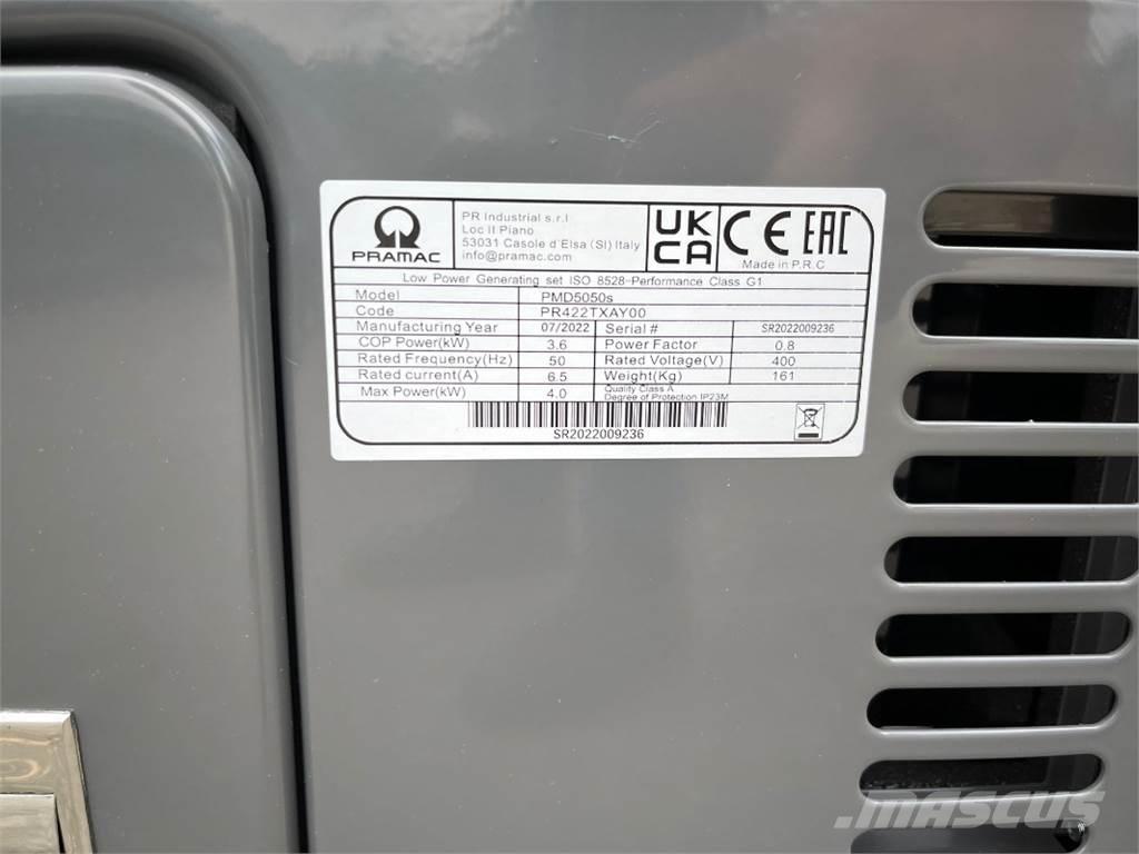 Pramac PMD5050s Agregaty prądotwórcze inne
