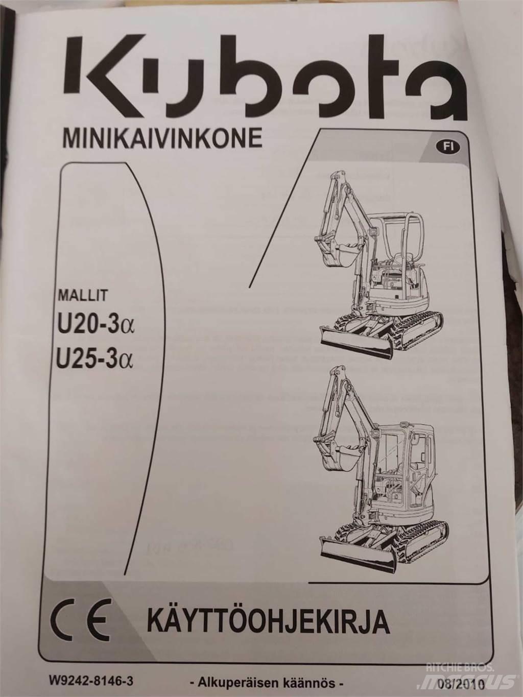 Kubota U25-3 Minikoparki