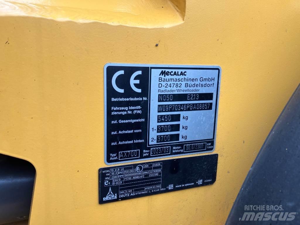 Mecalac AX 700 Ładowarki kołowe