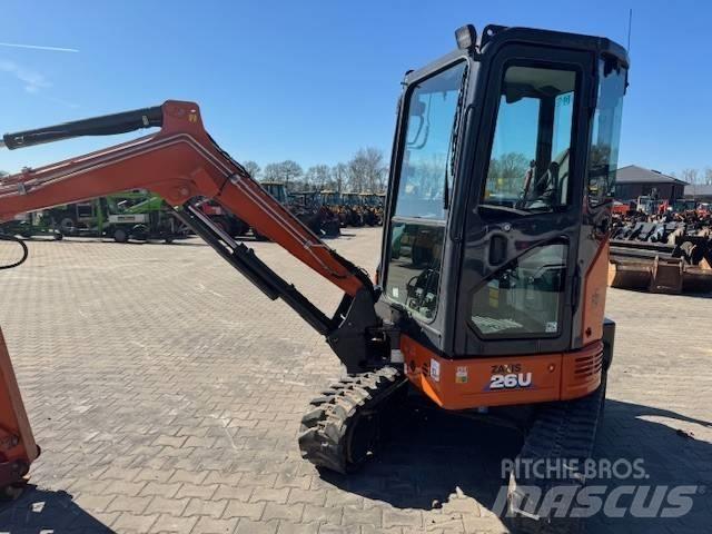 Hitachi ZX 26 Minikoparki