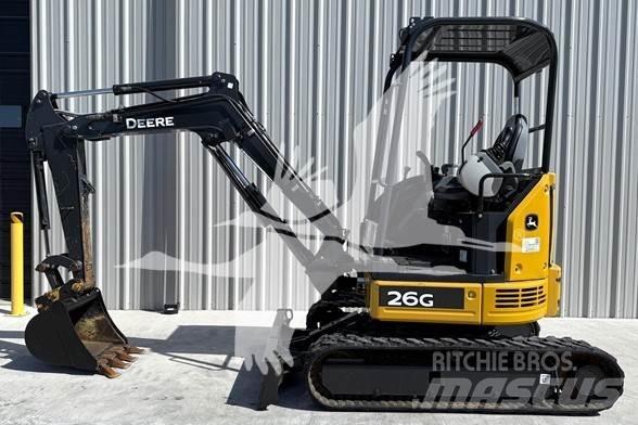 John Deere 26G Minikoparki