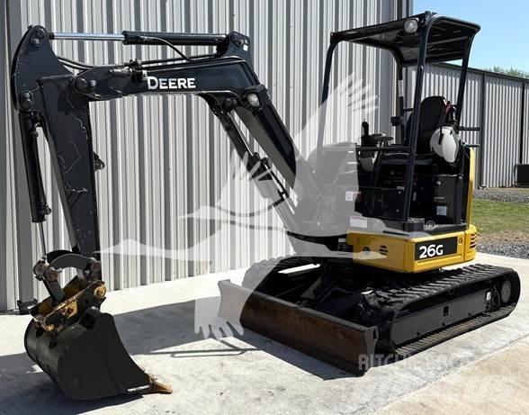 John Deere 26G Minikoparki