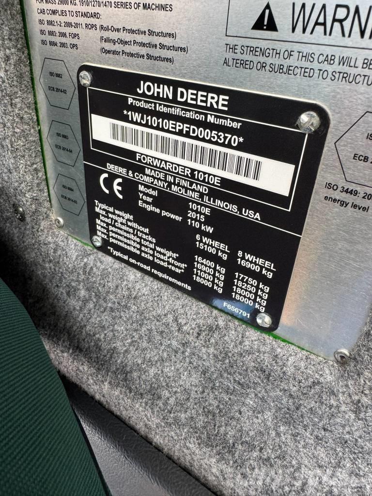 John Deere 1010 E Forwardery