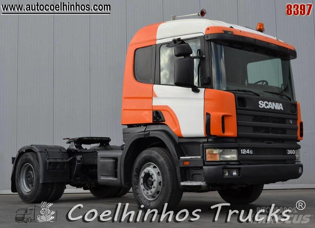 Scania 124G 360 Ciągniki siodłowe