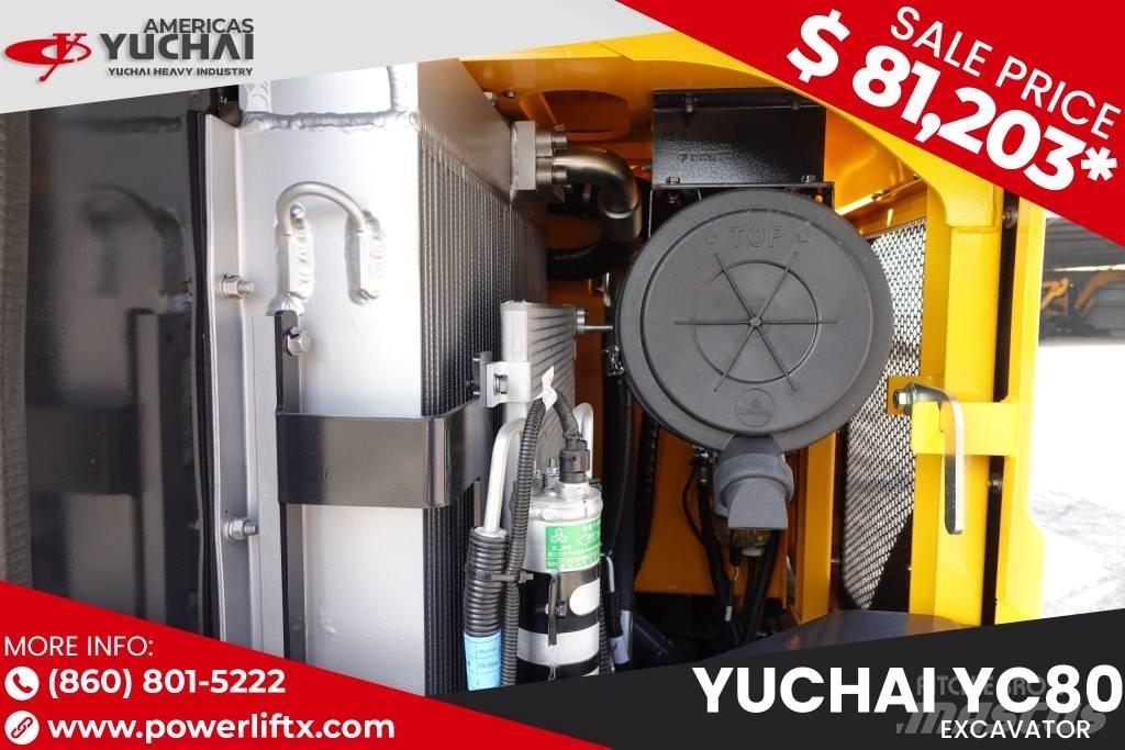 Yuchai YC80 Koparki gąsienicowe