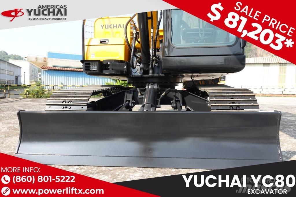 Yuchai YC80 Koparki gąsienicowe