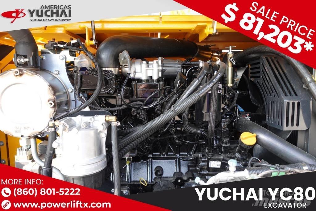Yuchai YC80 Koparki gąsienicowe